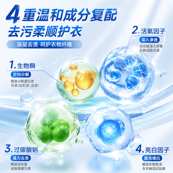巨奇严选 漂白粉2.2斤白色衣服去污去黄增白冷水爆炸盐白衣服洗白神器