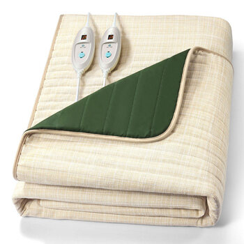 骏丰频谱睡宝电加热双控调温定时智能电热毯家用防寒保暖电褥 单人睡