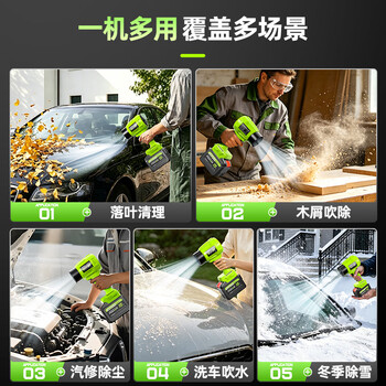 德韵【顶配2500G风压】工业涡轮暴力涵道风扇无刷电机强力吹风暴风机