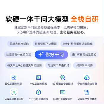 千问AI显示眼镜S1 3D立体双显AR智能眼镜无限续航拍照录像导航翻译提词夸克最快当日达 高考父亲节礼物 千问AI显示眼镜S1 3D立体双显AR智能眼镜无限续航拍照录像导航翻译提词夸克最快当日达 高考父亲节礼物