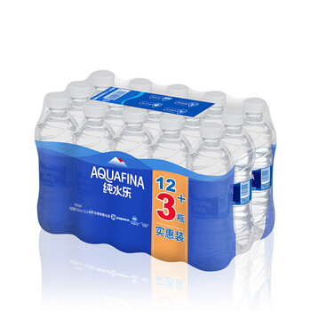 百事可乐【热门商品】纯净水纯水乐  饮用水 550ml*15瓶整箱装 办公外出