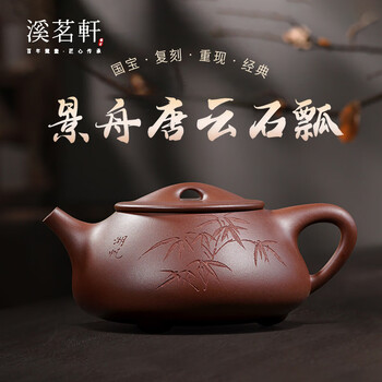 中国古美術・清水泥神猿献寿紫砂壺・底款：顧景舟、范曾・紫砂壺・急須・茶壺・茶道具 顾景舟紫砂壶价格报价行情- 京东