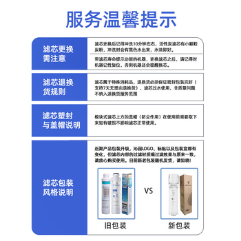 沁园净水器滤芯薄翼Slim第1/2级滤芯官方复合PGP滤芯(KRL2803/6806/5806/3803/3833/3823)PPC-10B-MK