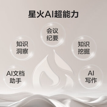 科大讯飞（iFLYTEK）智能办公本Air 2 Pro水墨蓝 8.2英寸电子书墨水屏电纸书笔记本  AI星火大模型 语音转文字