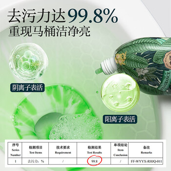 网易严选香氛马桶洁厕灵洁厕液卫生间厕所马桶抑菌去渍去异味除臭神器 4瓶