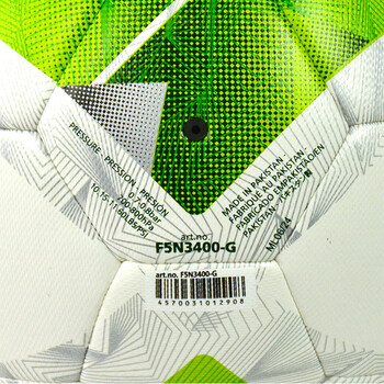 摩腾（molten）足球5号成人F5N3400-G PU丁基内胆混合热粘合训练学生足球