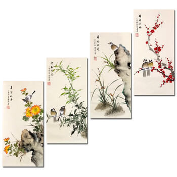 水墨花鸟画品牌及商品- 京东