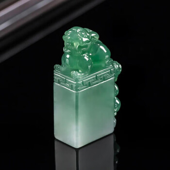 翡翠貔貅章价格报价行情- 京东