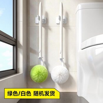 苏力达日本马桶刷软毛抗菌免洗剂厕所刷子卫生间无死角清洁神器