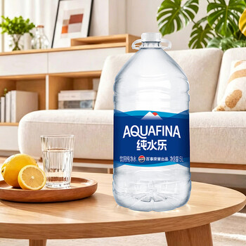 百事可乐【热门商品】纯净水纯水乐  饮用水 5L*4桶装批发桶装水