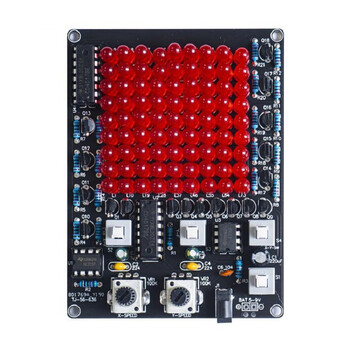 伍陆电子 LED追光灯套件游戏X/Y轴移动可调速流水灯DIY焊接套件TJ-56-636