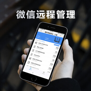 磊科（netcore）B6全千兆无线路由器企业级 wifi5G双频 1200M多WAN口 家用商用高速5天线路由