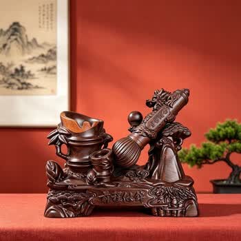 笔筒木雕工艺品品牌及商品- 京东