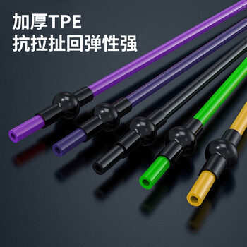 杜威克拉力器15件套150磅弹力绳健身器材家用阻力带胸肌背肌训练猛男级