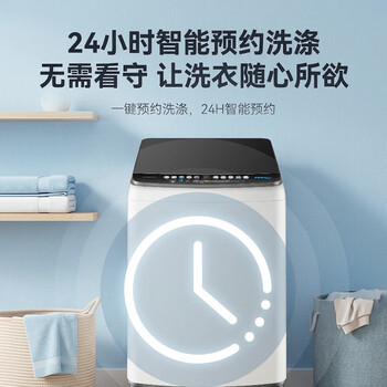 志高（CHIGO）波轮洗衣机10KG全自动大容量洗烘一体家用租房宿舍洗脱一体 XQB100-188 