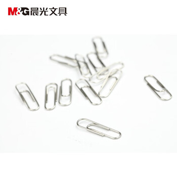 晨光（M&G） ABS91613回形针曲别针金属镀镍办公回形针 100枚/盒 10盒装