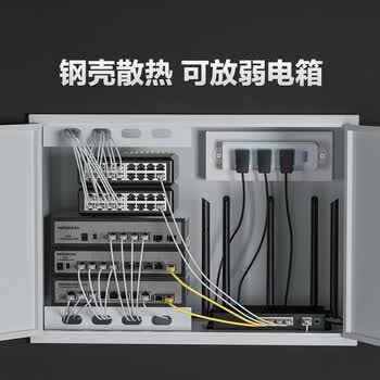 磊科（netcore）GS10 10口2.5G交换机 8个2.5G电口+2个万兆光口SFP+ 千兆网络分线器分流器 支持猫棒NAS光猫 钢壳