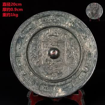 龙纹铜镜型号规格- 京东