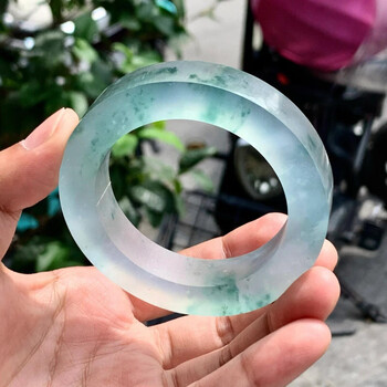 翡翠手镯飘蓝花价格报价行情- 京东