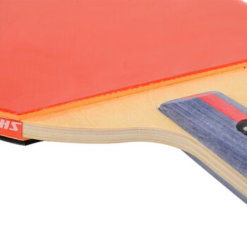 红双喜（DHS）乒乓球拍二星级直拍单拍H2006附拍包