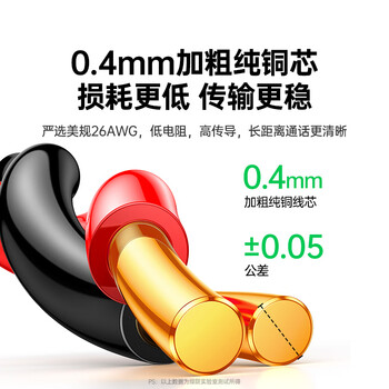 绿联4芯纯铜电话线 RJ11工程家装语音电话线 适用通信座机传真机电话听筒连接线 100米80104