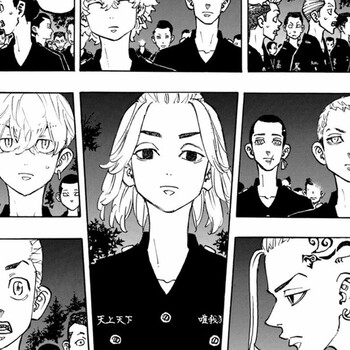 奥迪双钻东京复仇者漫画墙纸 东京卍复仇者漫画墙贴打印动漫海报排球