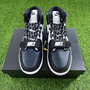 适配air legacy 312 深海蓝色爆裂纹夜光腰果花泼墨aj鞋带 黑色美元