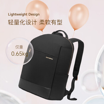 新秀丽（Samsonite）双肩包电脑包女士14英寸笔记本背包大容量商务出差旅旅行包潮流