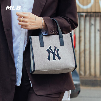 MLB包包女托特包斜挎包单肩包手提包拎包时尚礼物3AORS062N-50BKS-F