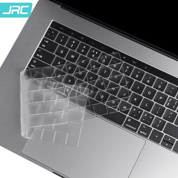极川 苹果MacBook Pro 15英寸键盘膜A1707/A1990笔记本电脑键盘保护膜Touch Bar款TPU超薄透明防水尘罩