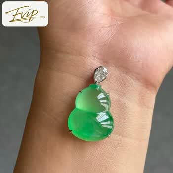翡翠甜绿吊坠品牌及商品- 京东