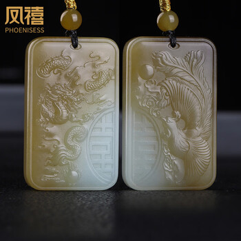 和田玉龙凤配价格及图片表- 京东