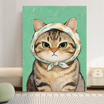 油画小猫品牌及商品- 京东