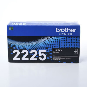 兄弟 TN-2225 黑色高容 原装黑色粉仓 适配 HL2240D 2250DN MFC7360 7470D 打印机硒鼓粉盒 单支打印约2600页