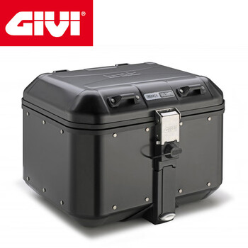 givi摩托车铝合金特大号后尾箱踏板车电动车行李箱通用快拆防摔大容量