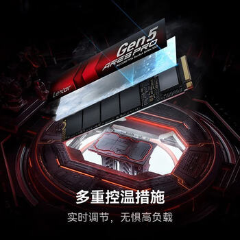 雷克沙（Lexar）1TB SSD固态硬盘 M.2接口 NVMe协议 PCIe 5.0x4 读速高达14000MB/s  固态硬盘 战神 NM790 PRO系列