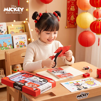 迪士尼（Disney）文具套装 小学生礼盒 男孩女孩生日礼物幼儿园学习用品儿童幼儿园一年级入学礼包团购优惠