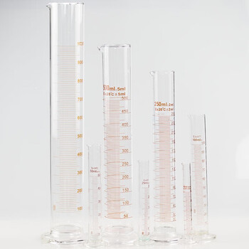 海斯迪克玻璃量筒 刻度量筒 高透明度实验室器具 25mL1个 海斯迪克玻璃量筒 刻度量筒 高透明度实验室器具 25mL1个