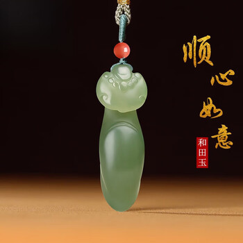 绿玉石玉如意图片- 京东