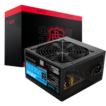 大水牛(BUBALUS)额定600W 劲强600台式电脑电源(主动式PFC/12CM风扇/智能温控/支持背线/宽幅电压) 大水牛(BUBALUS)额定600W 劲强600台式电脑电源(主动式PFC/12CM风扇/智能温控/支持背线/宽幅电压)
