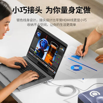 绿联HDMI2.1 4K数字高清线 3D视频线 电脑机顶盒接显示器 同轴硅胶细软轻巧合金编织 1.5米 15071 绿联HDMI2.1 4K数字高清线 3D视频线 电脑机顶盒接显示器 同轴硅胶细软轻巧合金编织 1.5米 15071