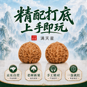 文玩核桃满天星精品价格报价行情- 京东