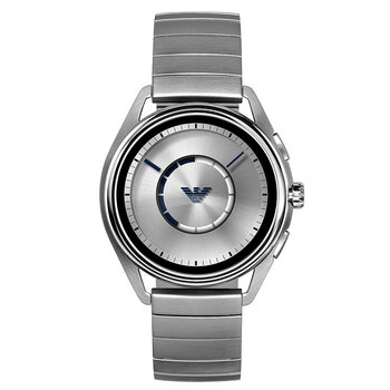 armani)手表男 时尚欧美智能触屏腕表钢带gps定位心率监测 art5006