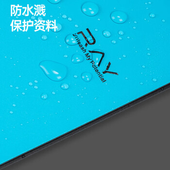 齐心（COMIX）A4书写文件夹板夹金属强力夹塑料文件夹夹板菜单夹写字垫板办公用品A5716 双强力夹RAY 橙