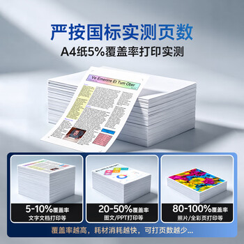 格之格955XL墨盒4色5支装 适用惠普hp8720 7730 8710 7740 8210 7720 8725 8730 8740 955A打印机墨盒套装