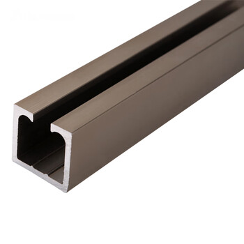 洛捷加厚移门铝合金吊滑轨 推拉门吊轨轨道 卫生间移门滑道吊滑轮导轨