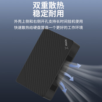 小盘(XDISK) 3TB移动硬盘USB3.1桌面硬盘TypeC扩展坞高速硬盘大容量高端硬盘3.5英寸存储家庭数据仓库