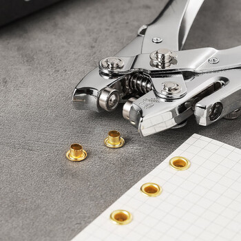 可得优（KW-triO）9718  单孔打孔钳 5.5mm 孔径 打孔厚度 2mm 带金属护圈 鸡眼铆钉 装订专用 单次可打 30 页