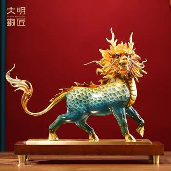 招财摆件麒麟价格报价行情- 京东