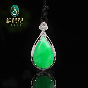 水滴形翡翠吊坠镶嵌品牌及商品- 京东